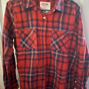 Mossimo Supply Co. plaid button down shirt Size M
